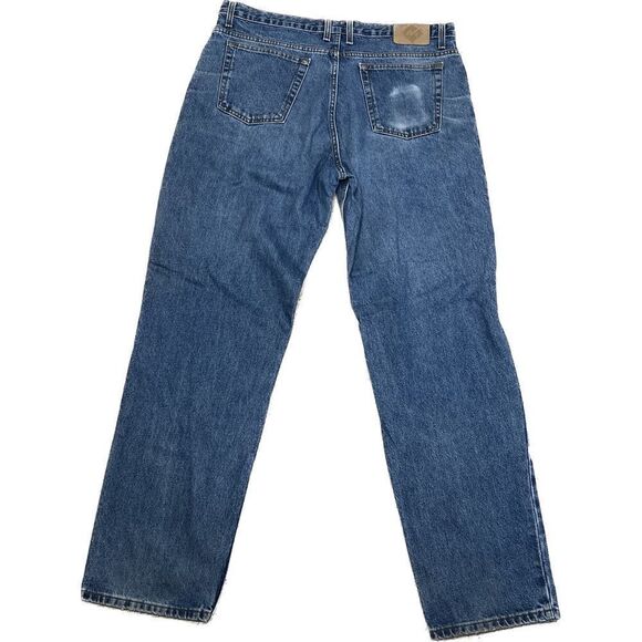 VintageLevi men’s jeans 38/34, straight leg, heavy duty work jeans - Picture 4 of 5